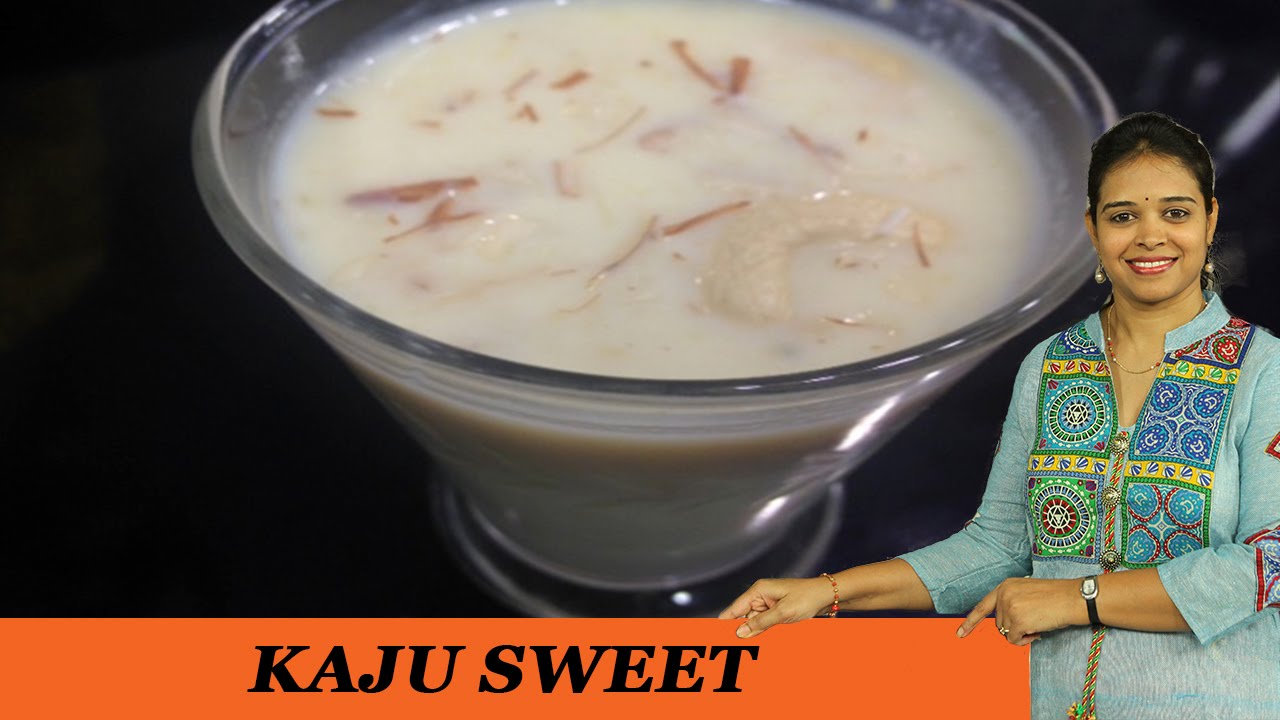 KAJU SWEET - Mrs Vahchef
