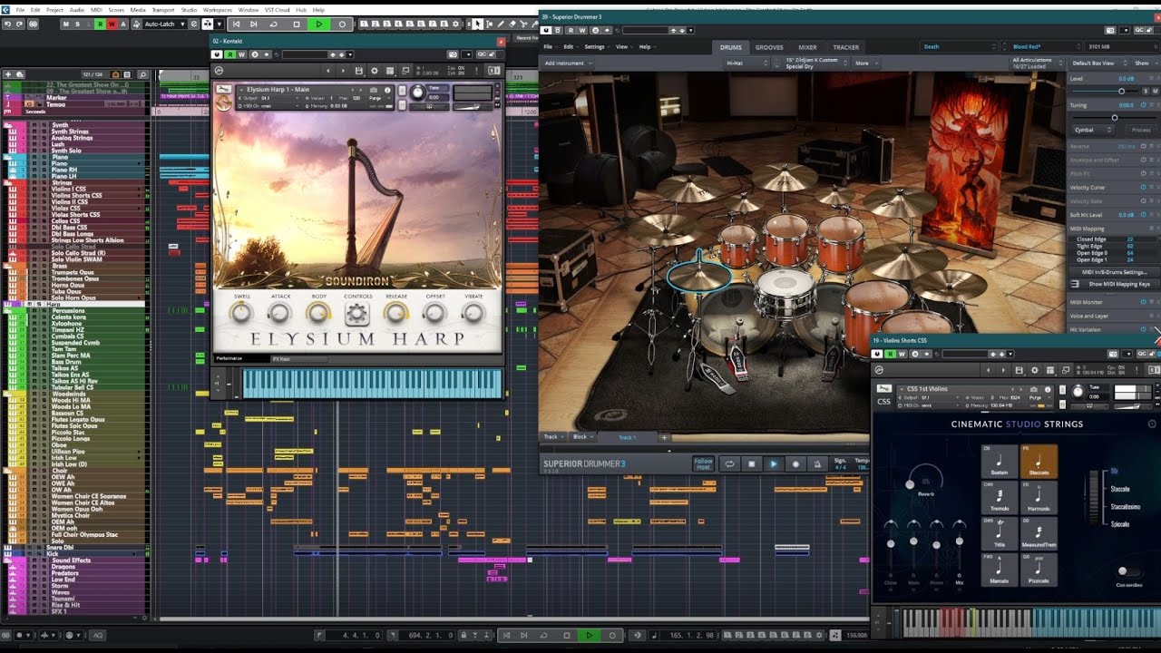 Nightwish - The Greatest Show On Earth (Instrumental) Mockup