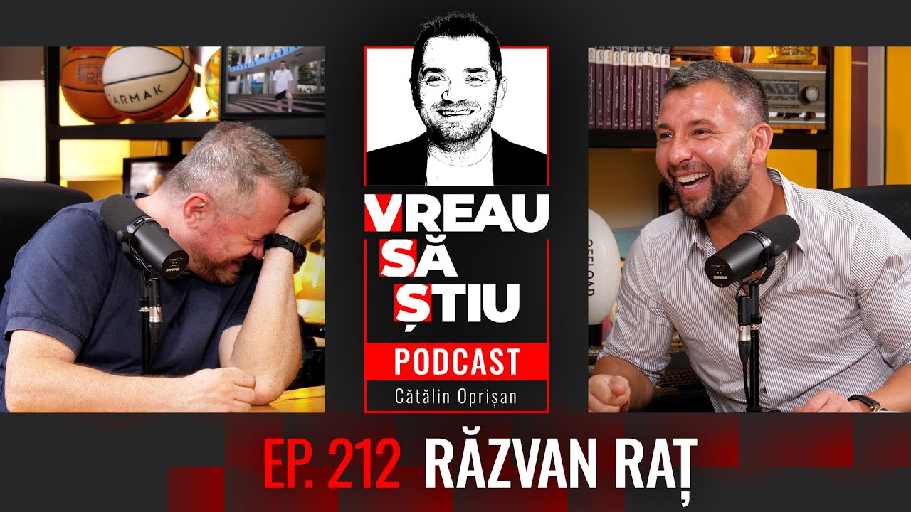 RĂZVAN RAȚ: ”În vara lui ’98, la Rapid aveam 83,33 dolari pe lună!” | VREAU SĂ ȘTIU EP 212