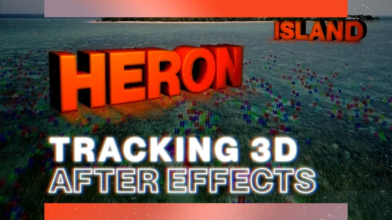 Comment faire un tracking 3d sur after effect - tuto camera tracking