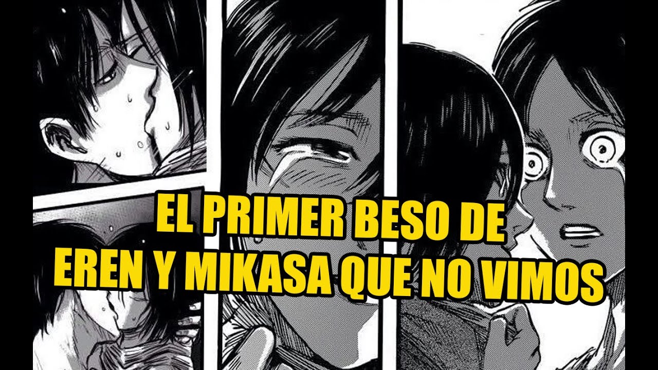 El beso de Eren y Mikasa que fue eliminado - Confesión de Hajime Isayama sobre Shingeki no Kyojin
