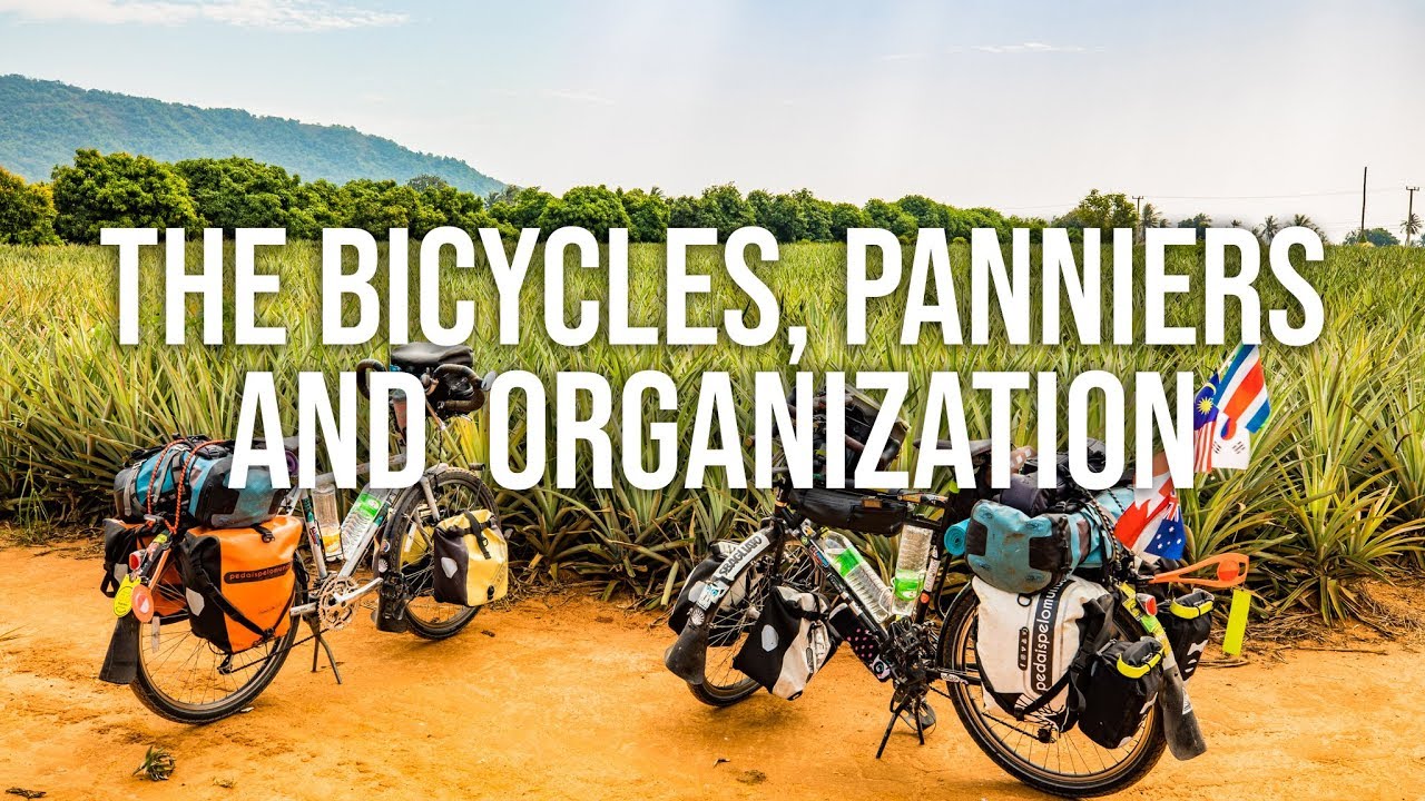 The Bicycle, Panniers and Organization | Bicicleta, Alforges e organiza&ccedil;&atilde;o no Cicloturismo