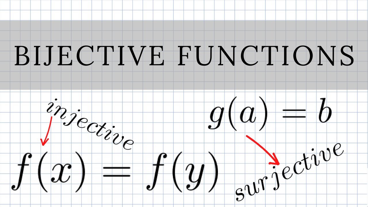 Bijective Functions | Lecture 4 Question 2 | MathsForUni