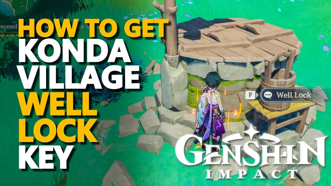 Konda Village Well Lock Key Item Genshin Impact