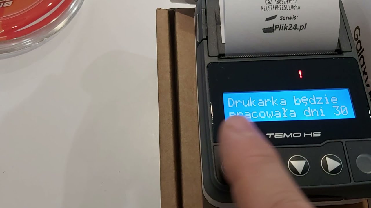 B1.Jak podłączyć drukarkę fiskalno Temo Posnet  do 