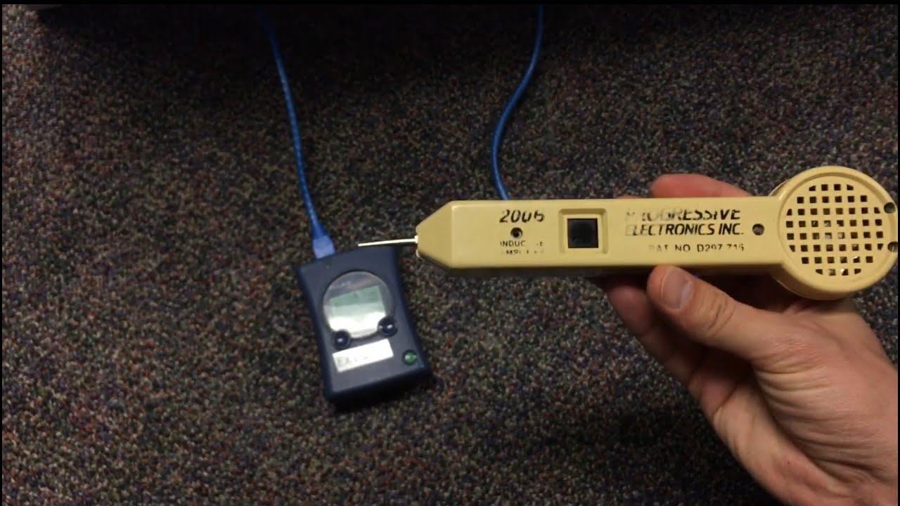 How To Use Toner And Probe To Trace Network Cables