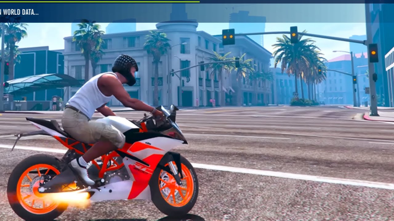 Real Moto Driving Racing World Gameplay #motoracing #biker #gameplay #openworld