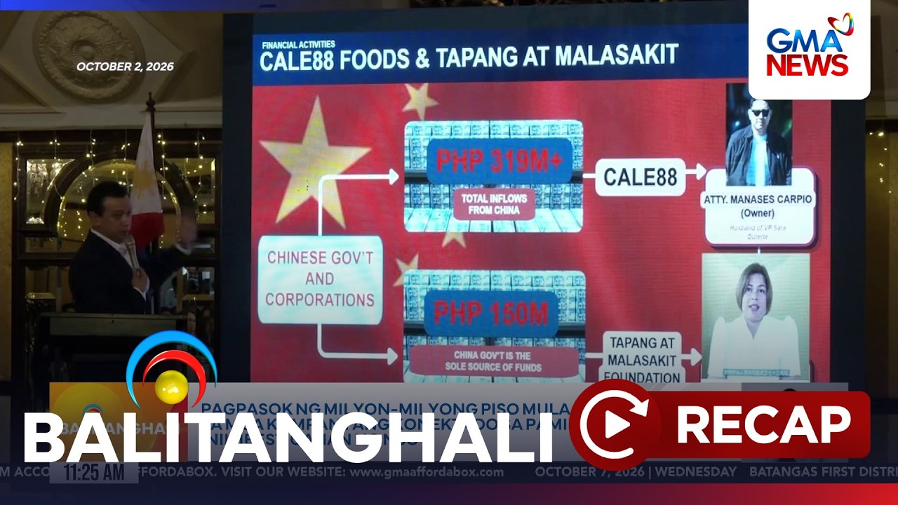 Balitanghali: (Part 2) October 7, 2026