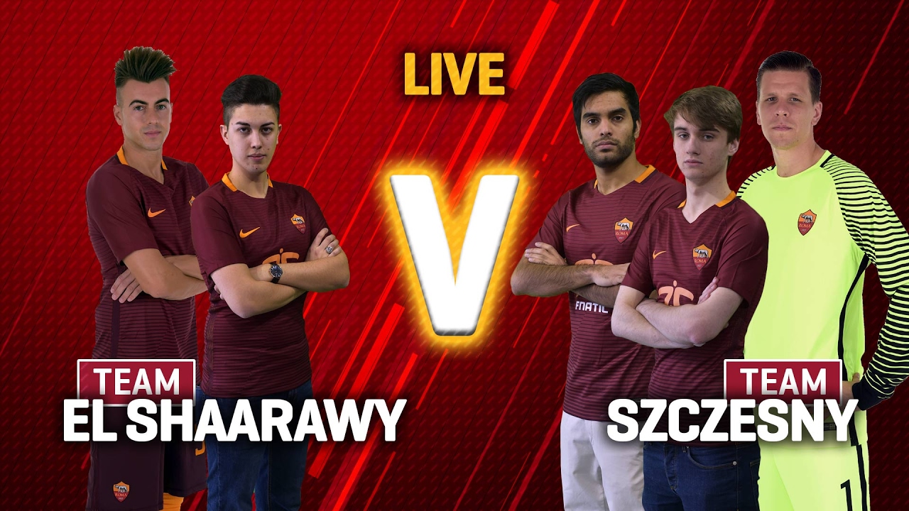 The AS Roma FIFA 17 Challenge: Szczesny v El Shaarawy