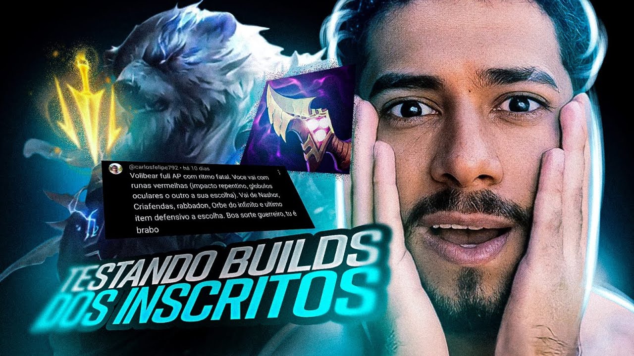 VOLIBEAR FULL AP COM ATACK SPEED É META DEMAIS!! - LoL Wild Rift