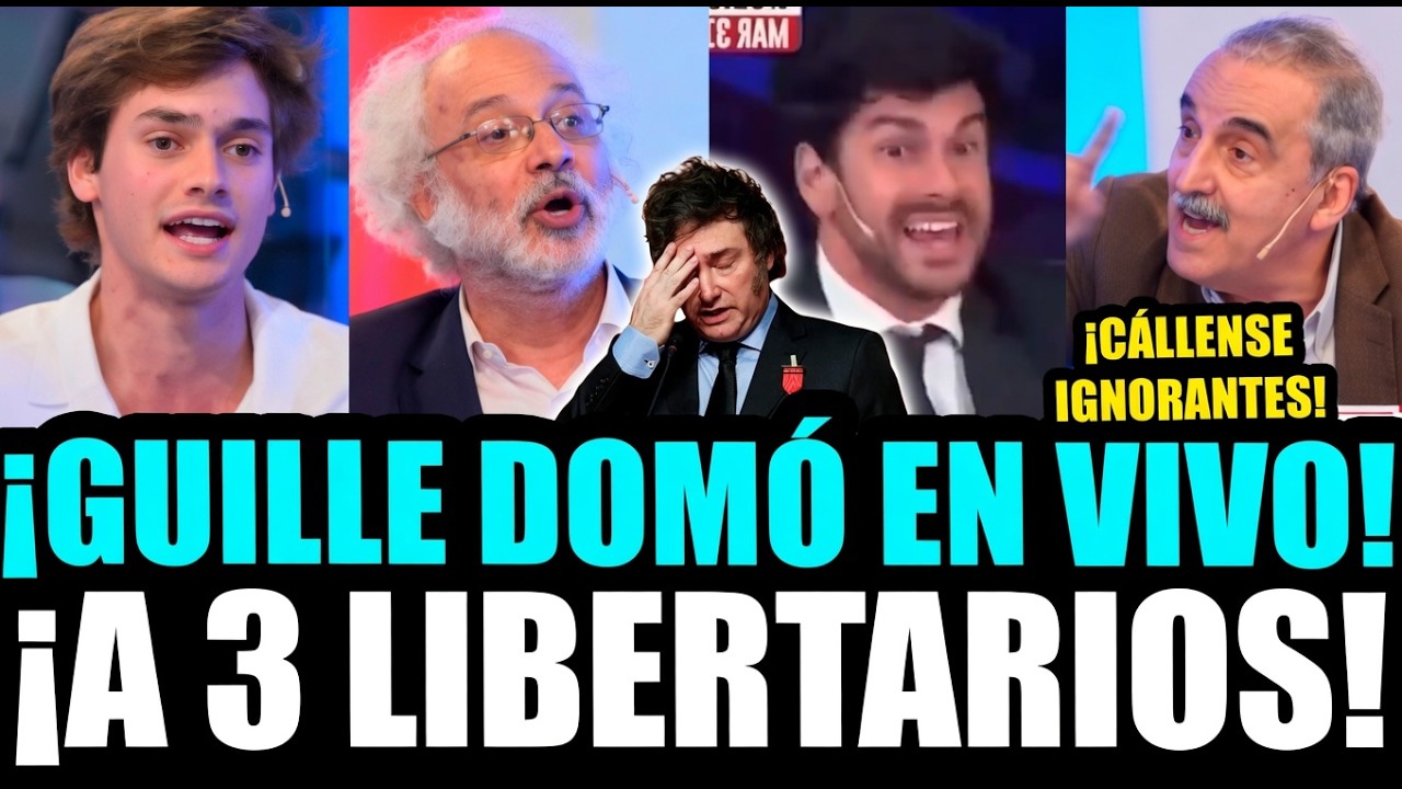 &iexcl;GUILLERMO MORENO DOM&Oacute; A TRES LIBERTARIOS QUE DEFENDIAN A MILEI!