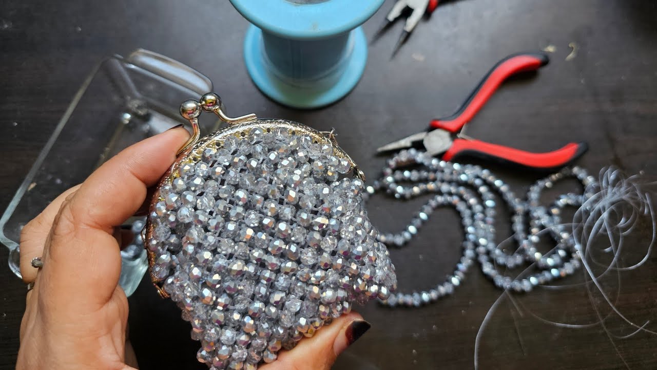 #خطوات_عمل_بوك_خرز_فريم_دائرى،أصغر بوك خرز بالخطوات للمبتدئين، أعمال يدوية خرز