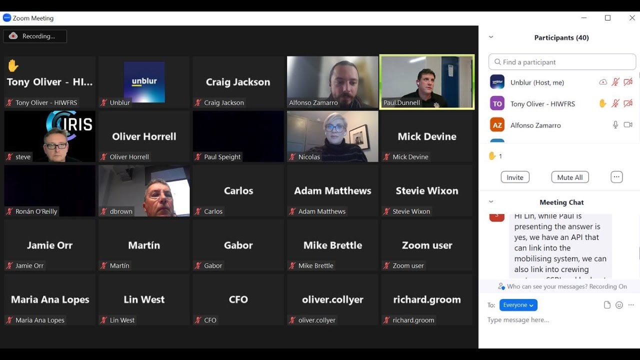 Webinar Digital Transformation in the UK FRSs