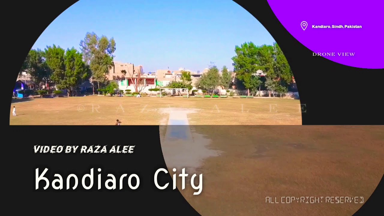 Kandiaro City Drone View | RazaAliOfficial | Ariel View