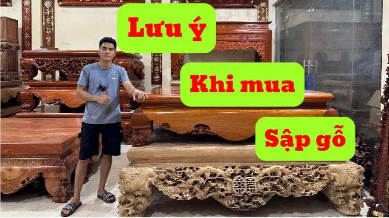 Lưu Ý Khi Mua Sập Gỗ - Giá Sập Gỗ Chân Quỳ