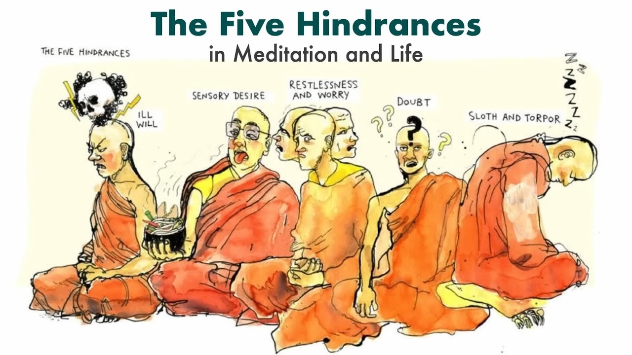 The 5 Hindrances In Meditation & Daily Life | Dhamma Talk Live | Aggacitta Bhikkhu