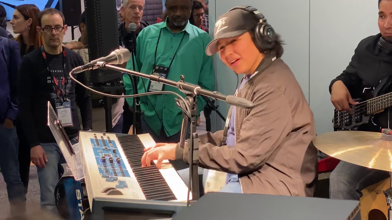 Justin-Lee Schultz at NAMM 2020 2 of 2
