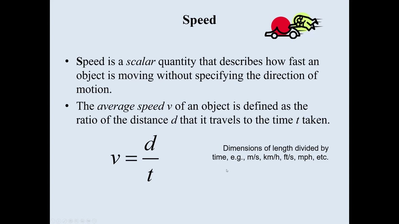 Chapter 2 Motion in 1D