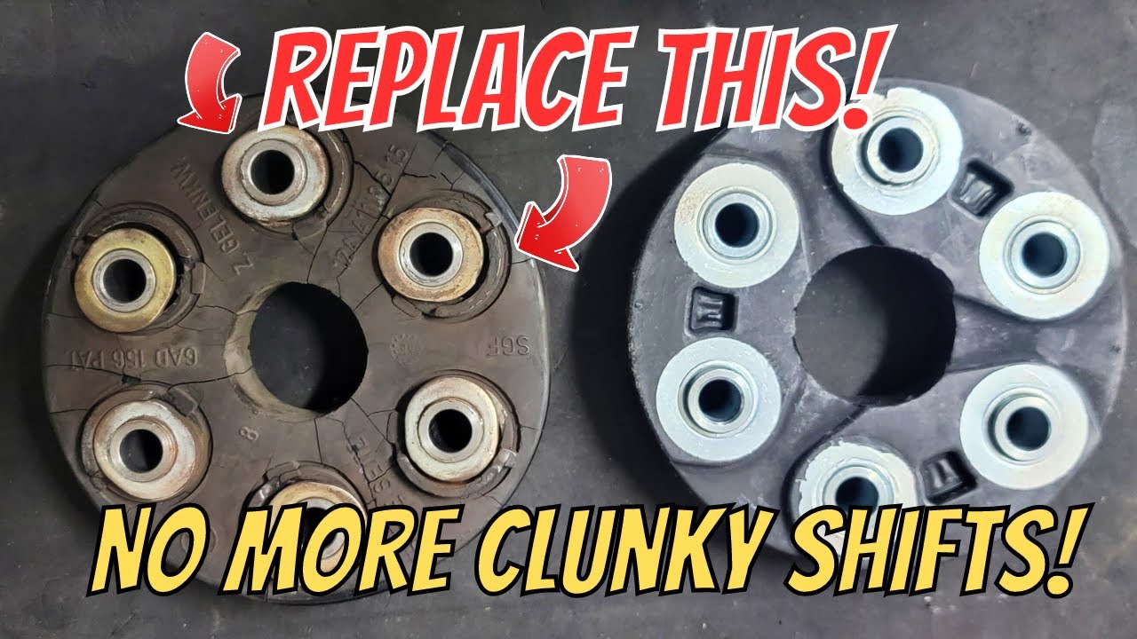 Mercedes Driveshaft Flex Disc Replacement | No more clunky shifts!