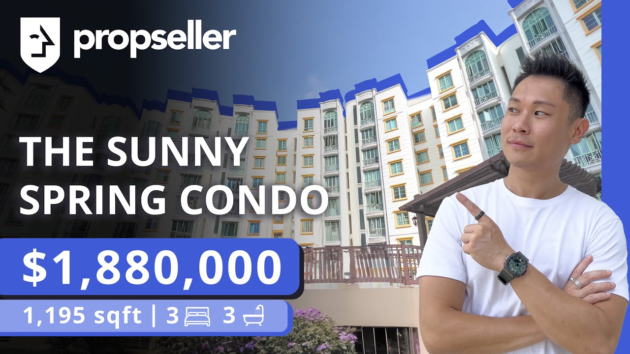 Enjoy Serene River View in a Spacious 3-BR Unit @ The Sunny Spring Condo | Propseller Property Tours
