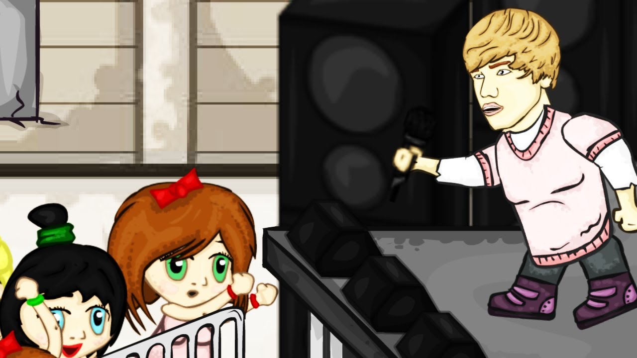 Kick Out BIEBER 2 Gameplay - Let's Flash (MEDIUM) [GLP]