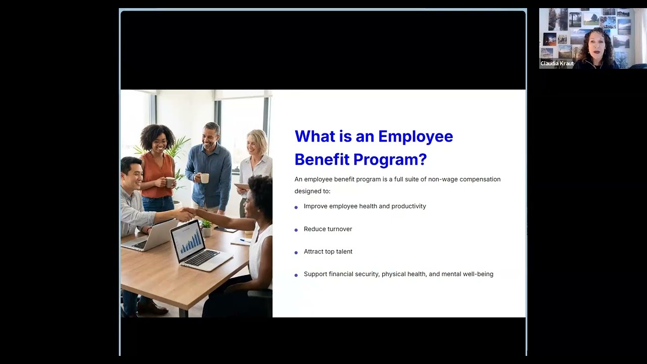 MCI Online Webinar With Claudia Kraut | Selling into the U.S. Employee Benefit Market