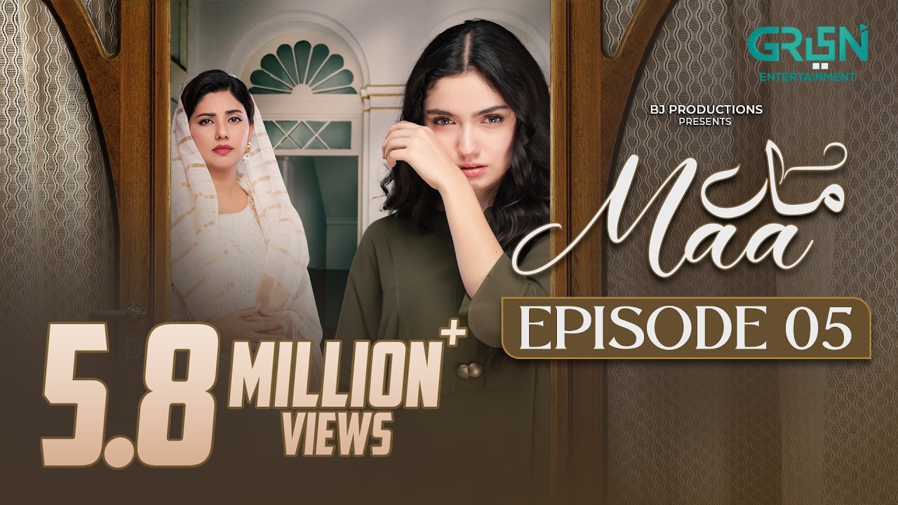 Maa Episode 05 (Subtitles) 23rd January 26 | Aina Asif - Ahmed Rafique - Sunita Marshall | Green TV