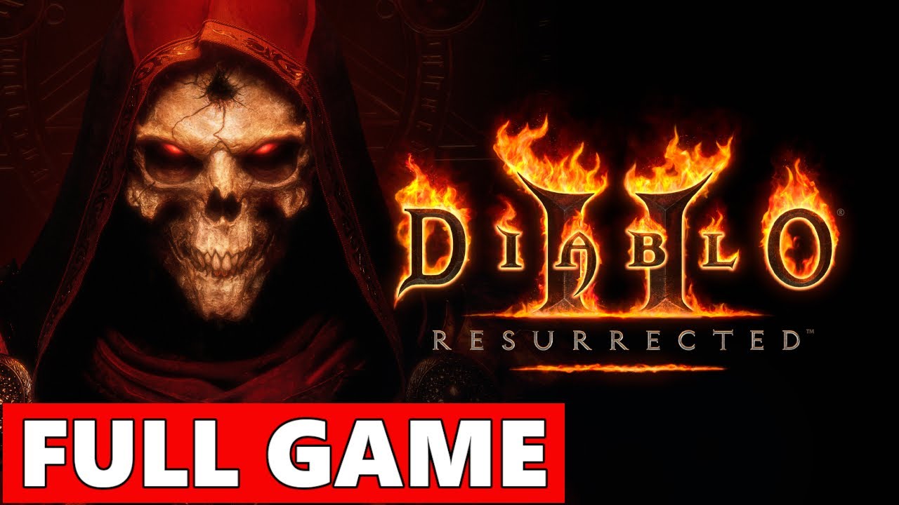 Diablo 2 Resurrected FULL Walkthrough Gameplay - No Commentary (PC Longplay)