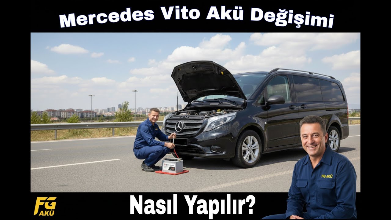 Mercedes Vito Akü Değişimi Nasıl Yapılır - FG AKÜ