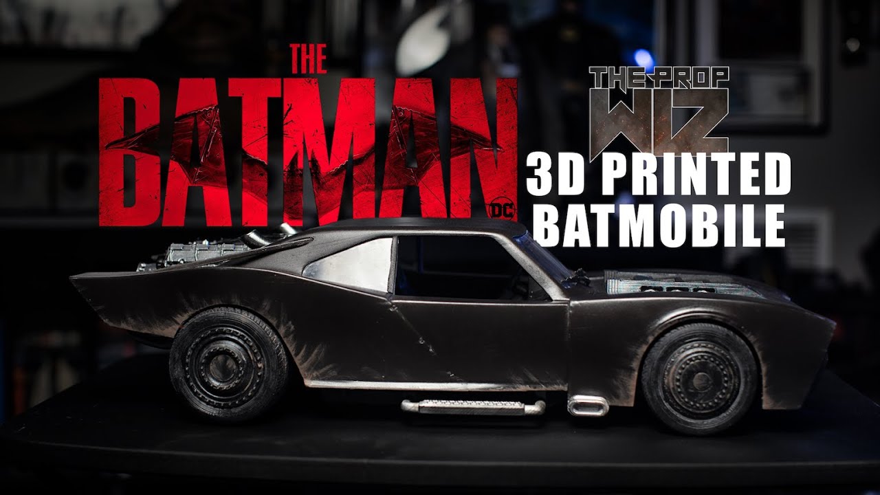 This 3D Printed Batmobile is INSANE