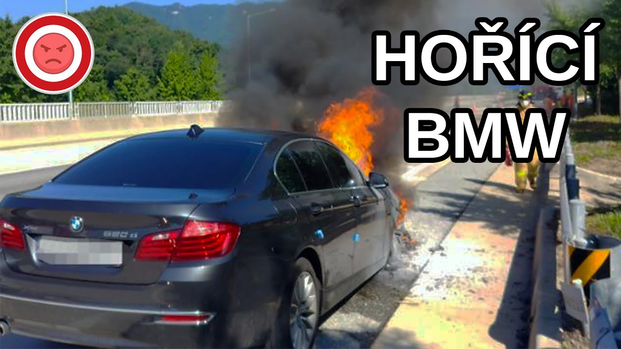 Vin&iacute;k ujel od nehody, hoř&iacute;c&iacute; BMW a chodci mi skočili do silnice - Perly ze silnic #62