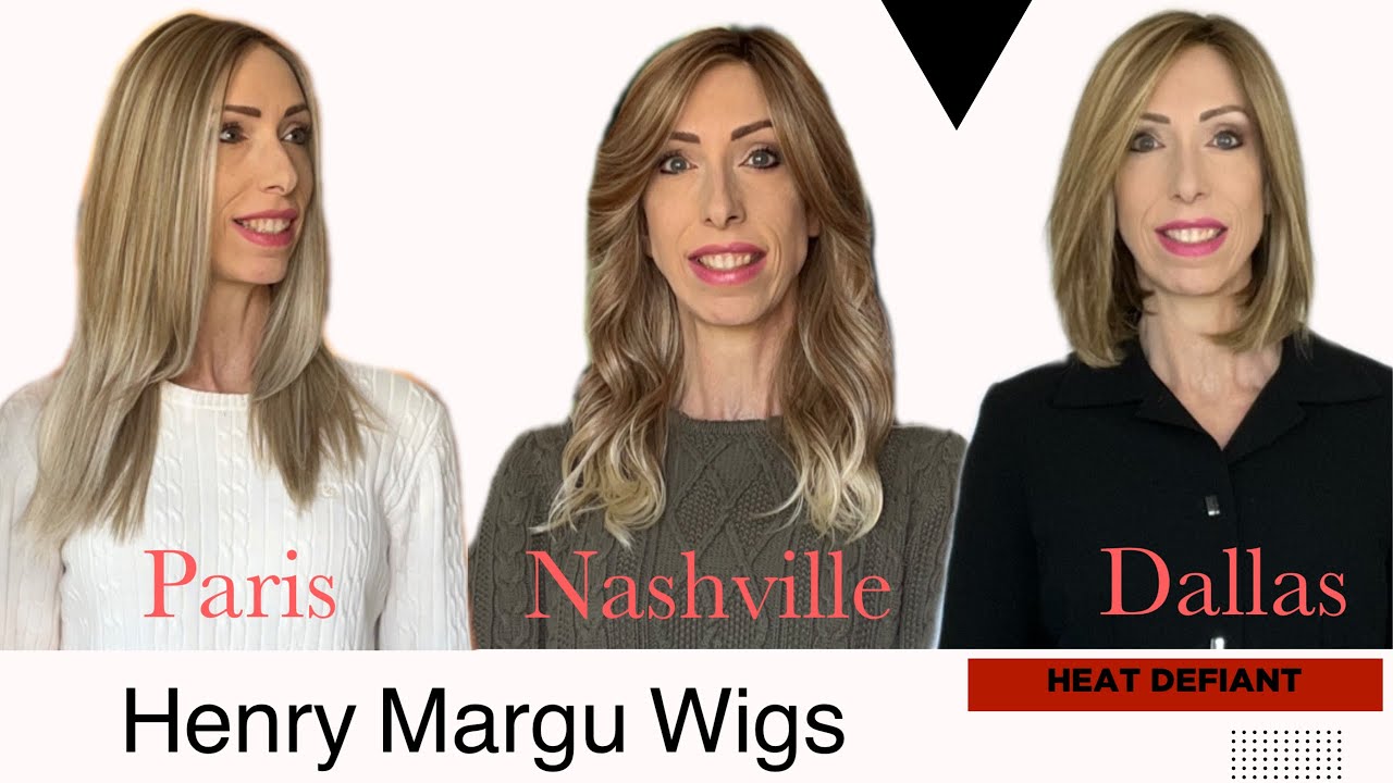 3 HENRY MARGU WIGS | Heat Defiant Collection | PARIS NASHVILLE DALLAS