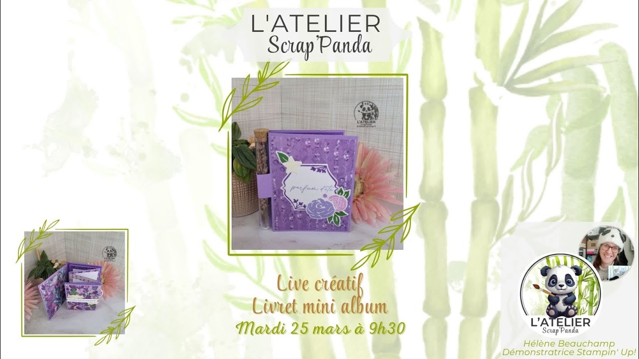 Live créatif n°38 : Livret Mini album