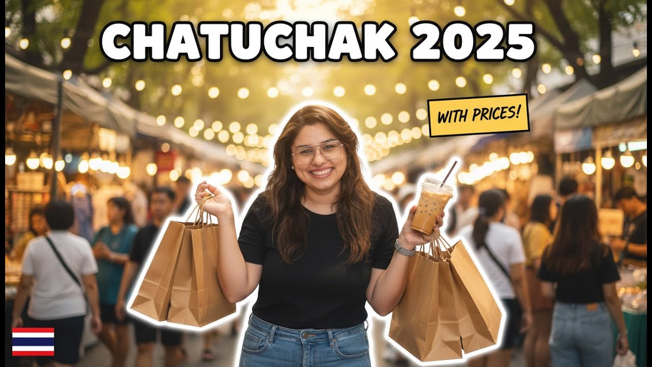 15,000 Shops at Bangkok's Chatuchak Market in Thailand | Bus Route, Shopping & Food [4K]