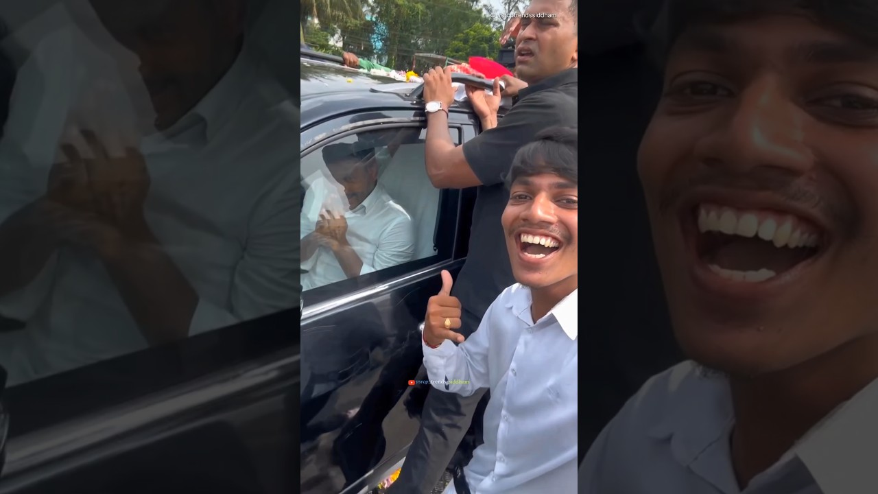 Unstoppable Fan Love for YS Jagan Anna 🔥 | Heart-Touching Fan Moment ❤️ | #trending #viral
