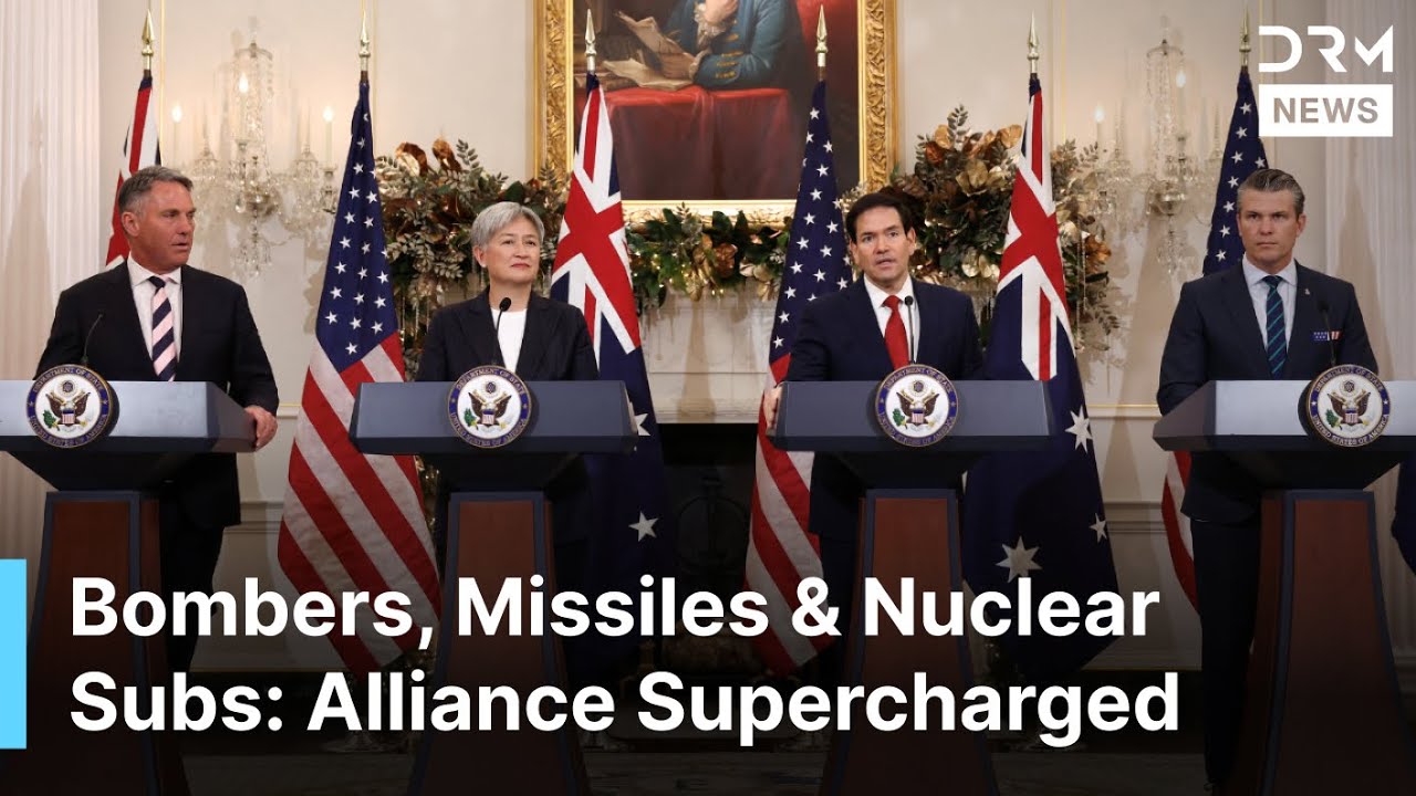 Full Media Briefing: Bombers, Missiles & Nuclear Subs Revealed | U.S.-Australia Alliance | AC1F