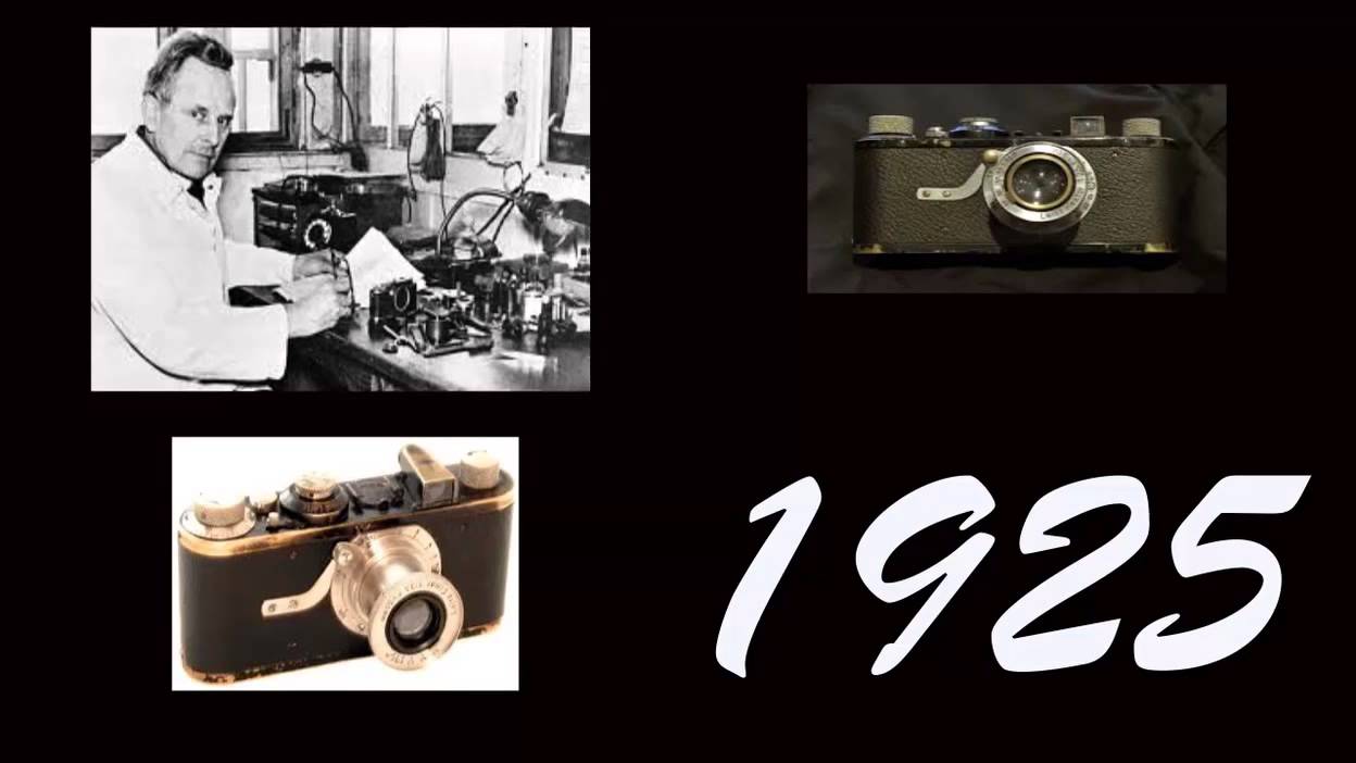 La cámara fotografica a través del tiempo