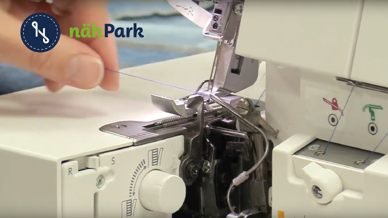 Janome Air Thread 2000 - Die Overlock mit Lufteinfädelung