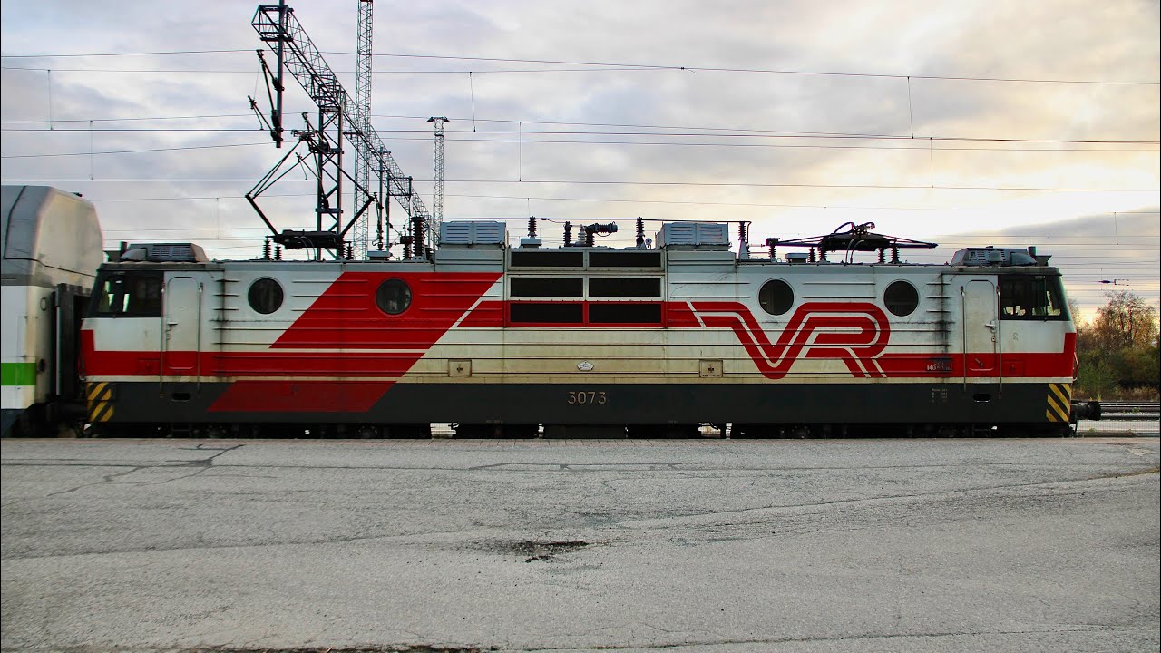 Sr1 s&auml;hk&ouml;veturin kiihdytys 0-140 km/h | Sr1 -class electric locomotive acceleration 0-140 km/h
