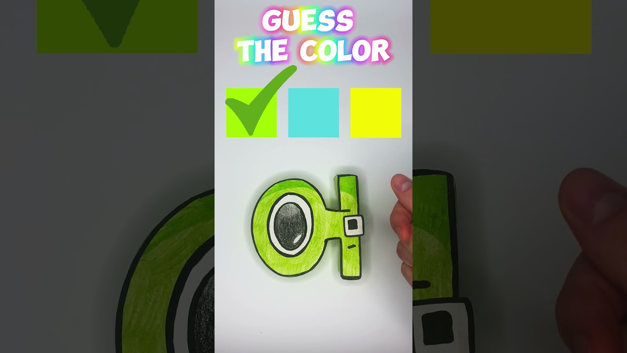 How many colors did you guess? 🌈 RUSSIAN Alphabet Lore #alphabetlore #shorts  #russianalphabetlore