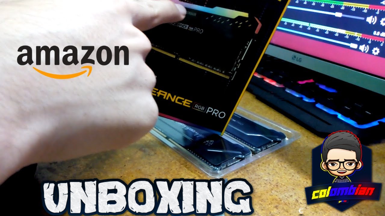 UNBOXING E INSTALACIÓN Memoria RAM CORSAIR VENGEANCE RGB 16GB (2x8GB) DDR4 | 2020