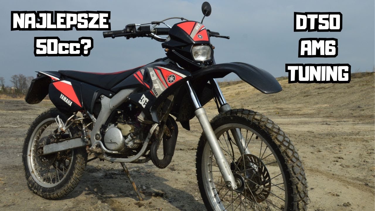 MŁODZIEŻOWY TUNING AM6 - YAMAHA DT50 (najtańsza malina 90)
