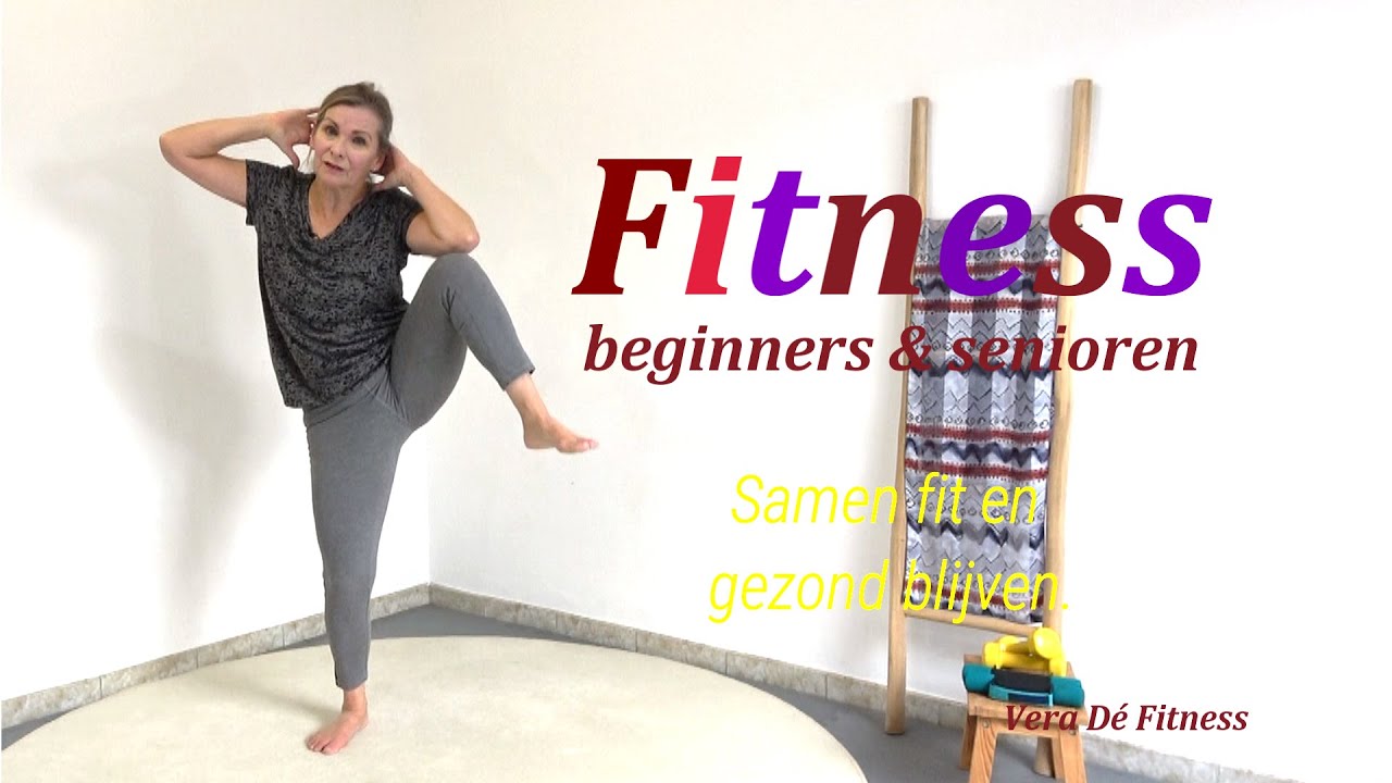 Total Full body Gym workout - Spierversterkende oefeningen voor beginner & senioren thuis met Vera