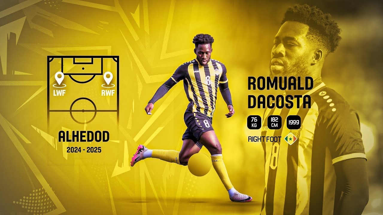 Romuald Dacosta • Winger • Best Of • Iraq Stars league • Alhoudod Sc