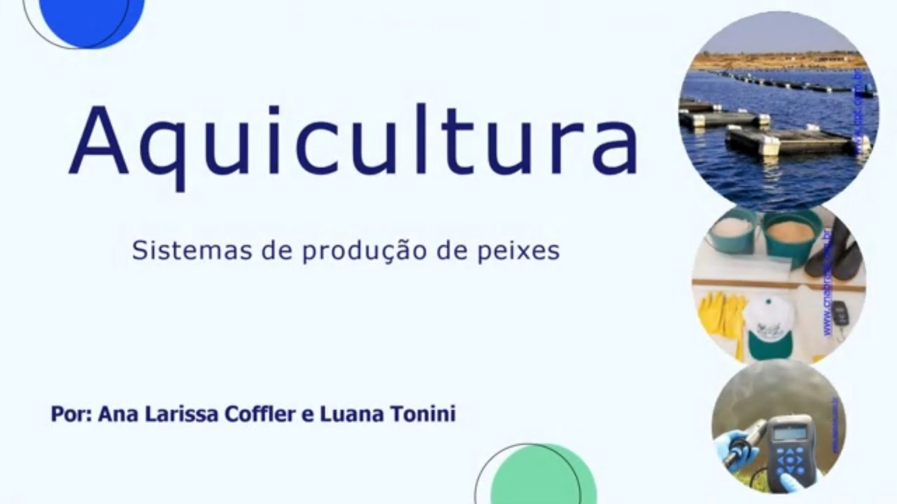 Sistemas de Produção de Peixes - Aquicultura