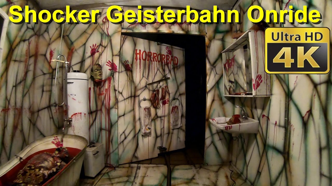 Shocker Geisterbahn (Onride) funDOmio Dortmund 2020 – Shocker Ghost Train POV Full Ride-Through (4K)
