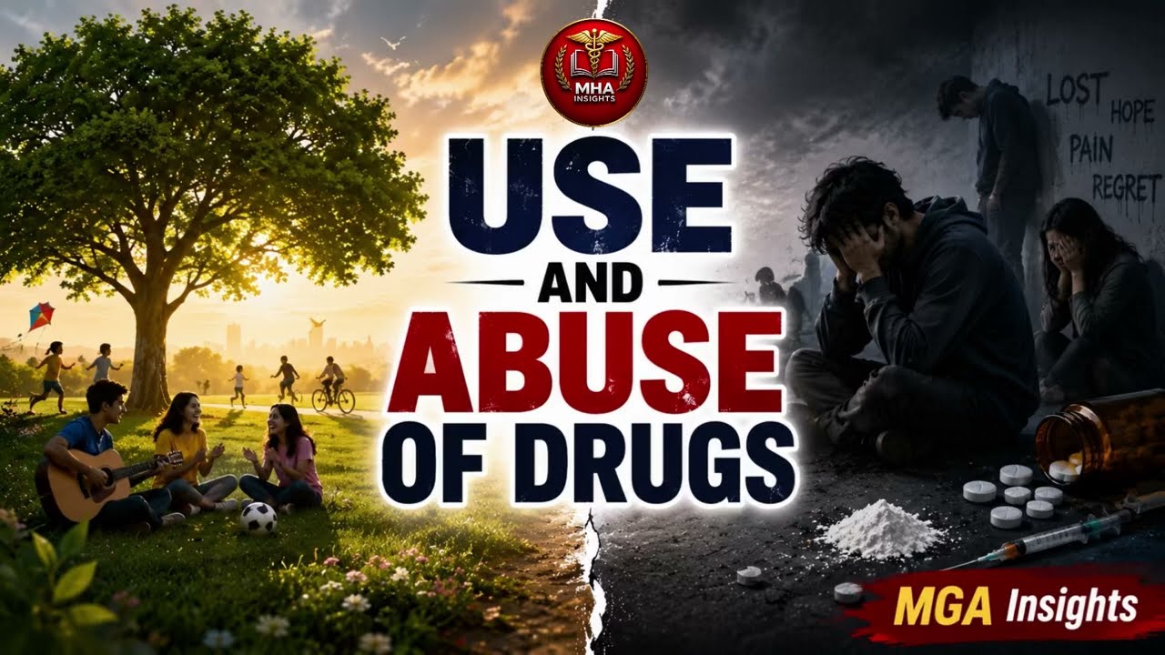 Drug Use & Drug Abuse : A Comprehensive Overview @MHA.Insights  #mha #drugs #health