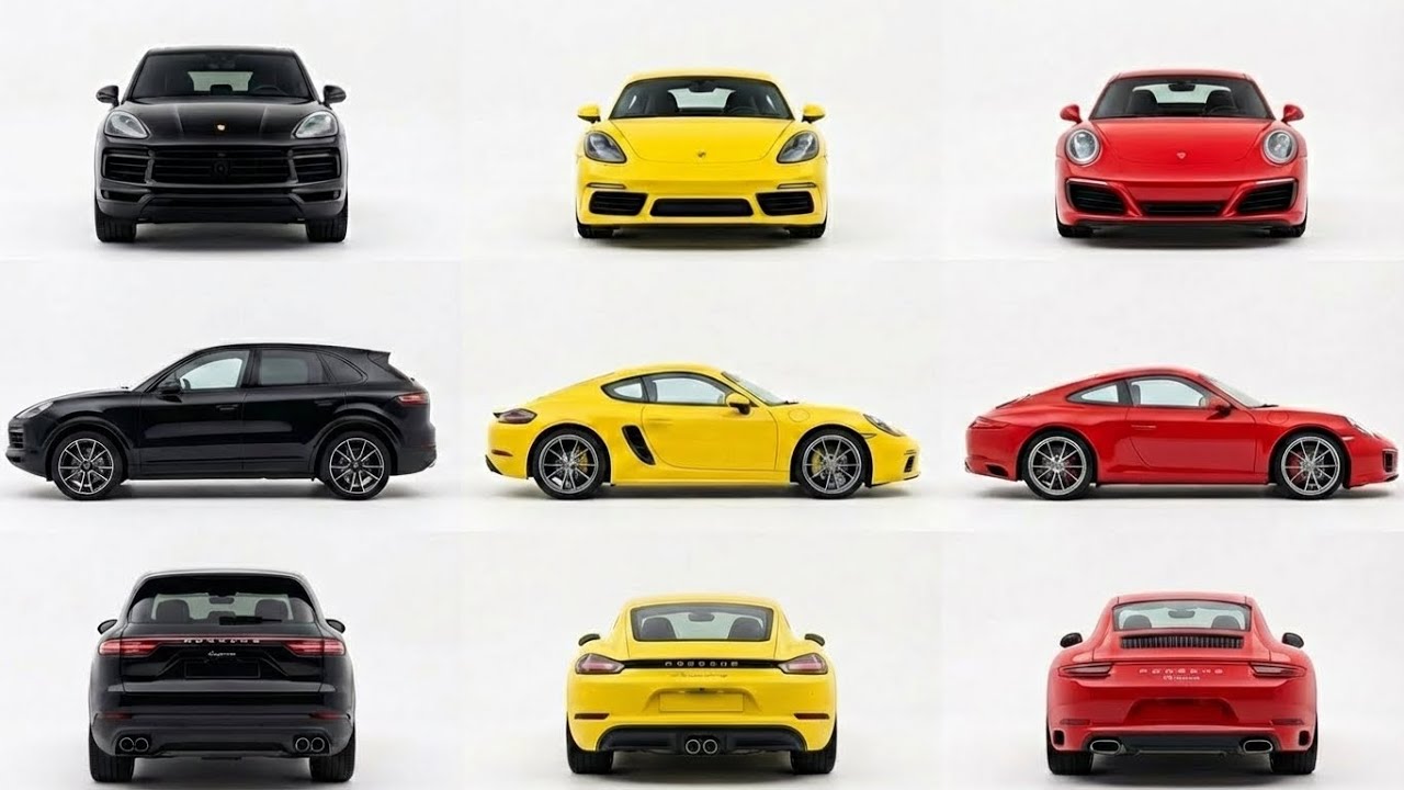 Every   Porsche Model Explained -Know Before You Buy
