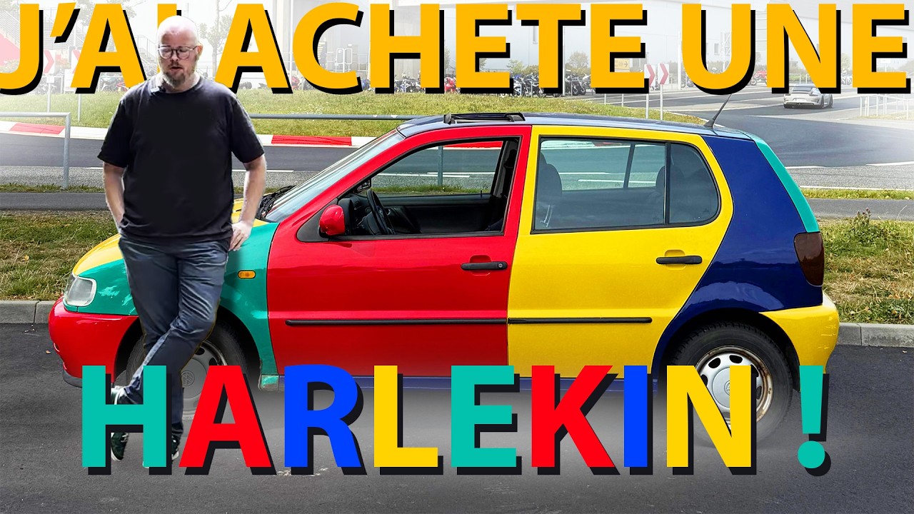 VW Polo Harlekin – seulement 3 800 exemplaires ! L’histoire et l’essai de ma Harlekin !