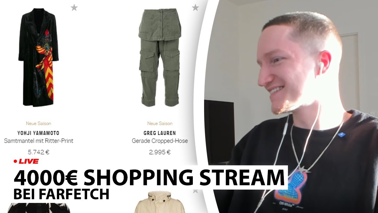 4000€ Farfetch Shopping Stream 🔥
